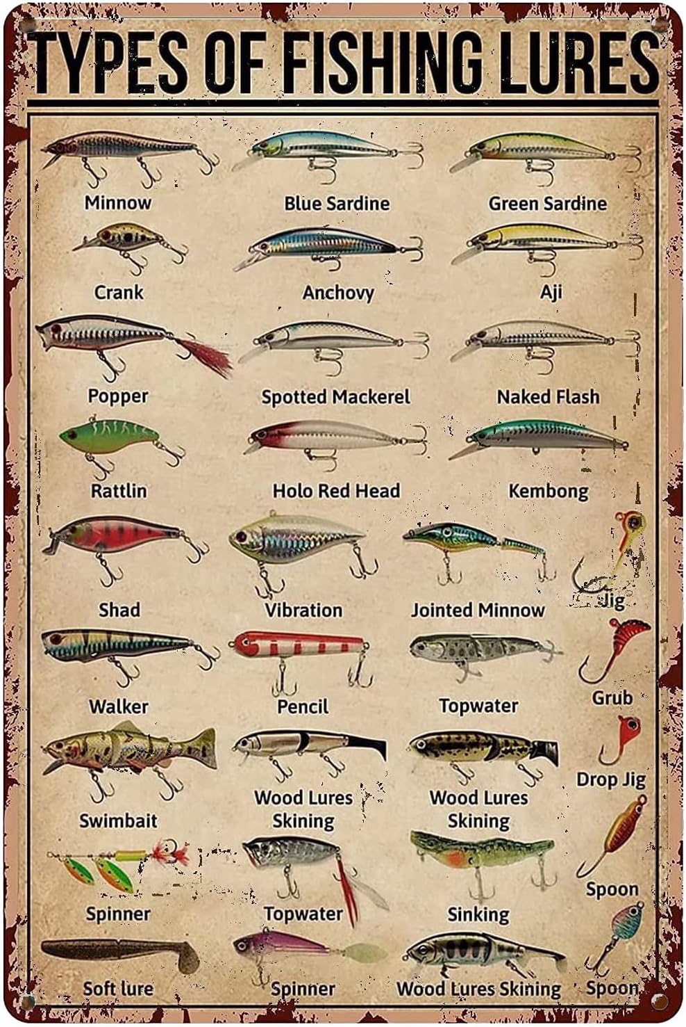 Home Bathroom Sign - 1d, TEPES OF FISHING LURE Conoscenza