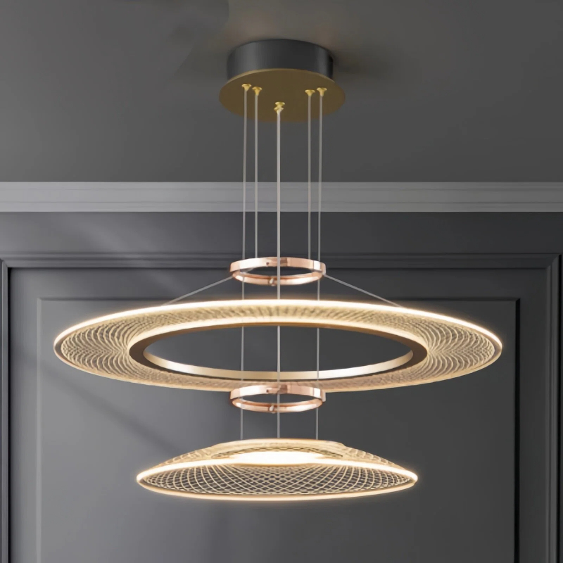 Home Bathroom Lighting Design - Lampadario LED Moderno Minimalista di Lusso,