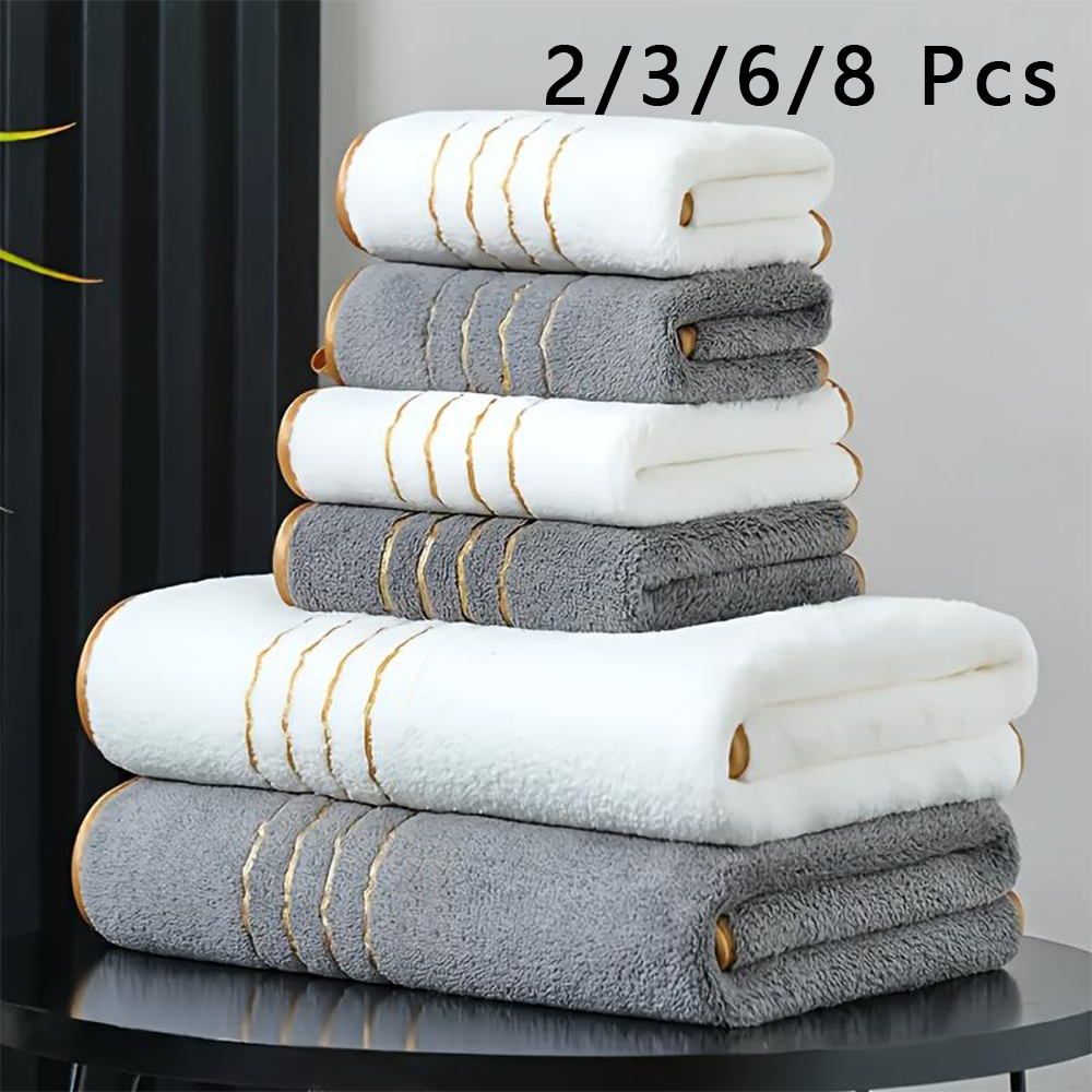 Zara Home Bathroom Accessories - Set di 2/3/6/8 Asciugamani da Bagno