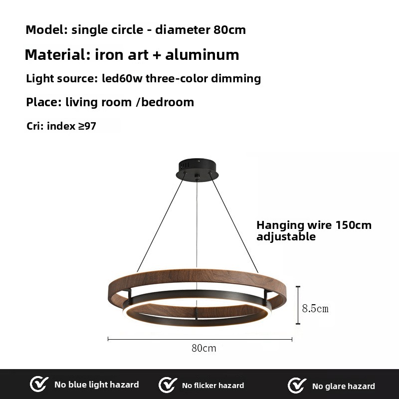 Home Bathroom Lighting Design - Lampadario a LED Moderno e Minimalista