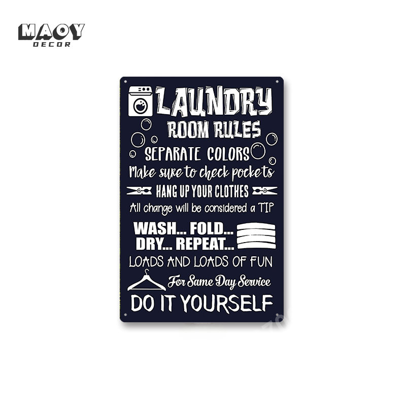 Targa in Metallo con Slogan, D - Home Bathroom Sign recensione e prezzo