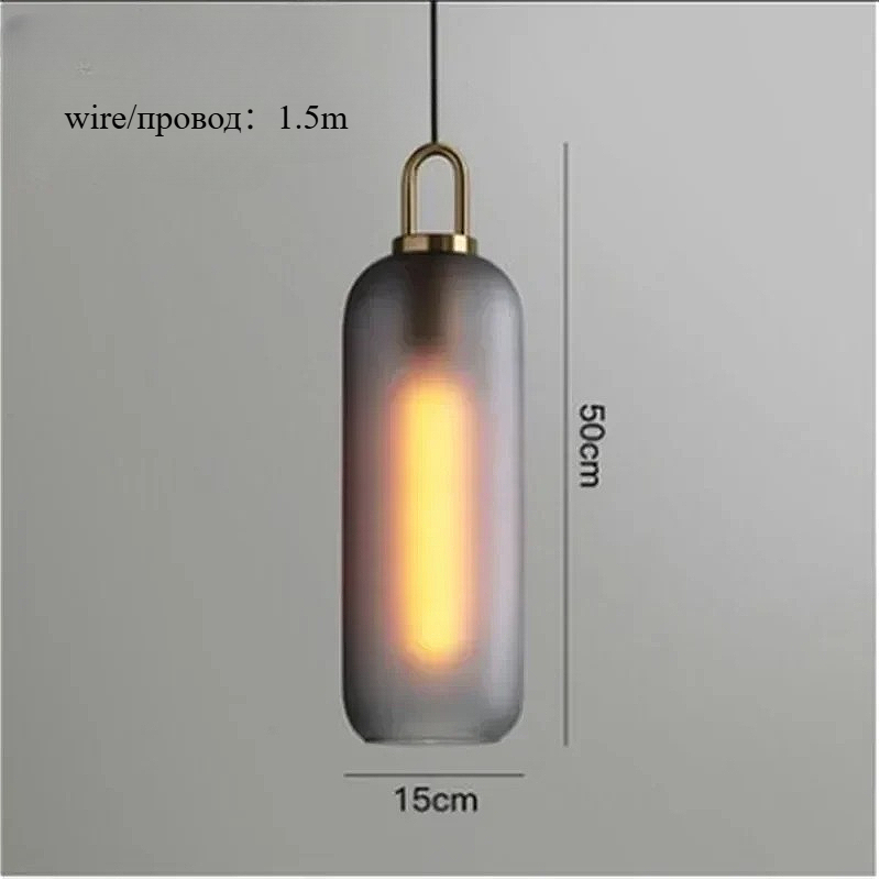 Lampada a Sospensione LED Nera - Home Bathroom Lighting Design recensione e prezzo