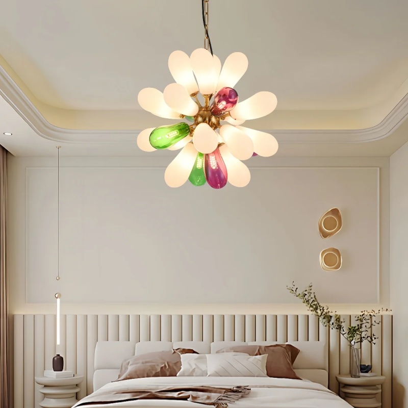 Lampadario Moderno in Vetro Co - Home Bathroom Lighting Design recensione e prezzo