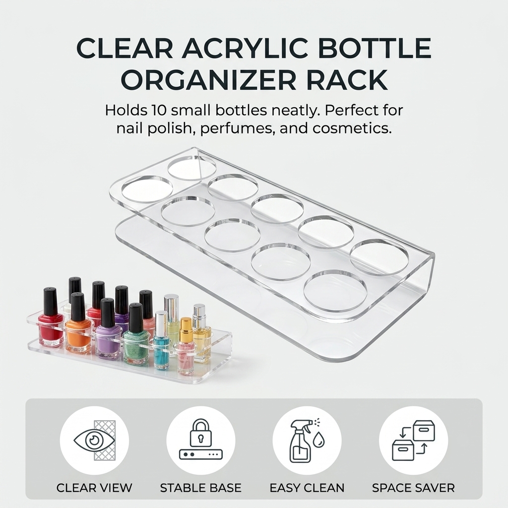 Organizzatore per Bottiglie in - Home Essentials Bathroom Rack recensione e prezzo