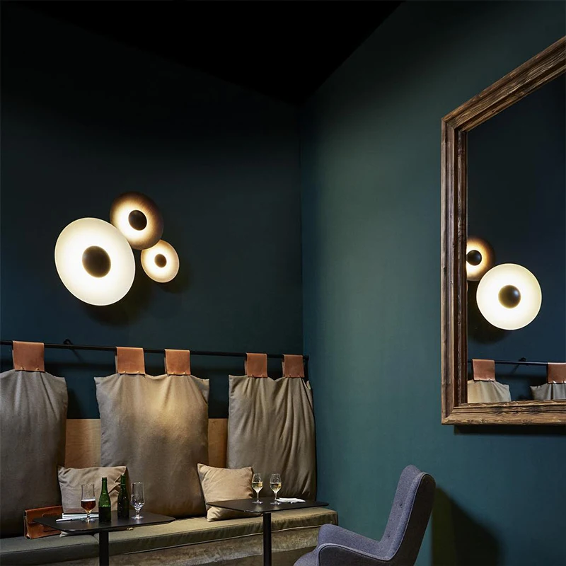 Lampada da parete rotonda nord - Home Bathroom Lighting Design recensione e prezzo