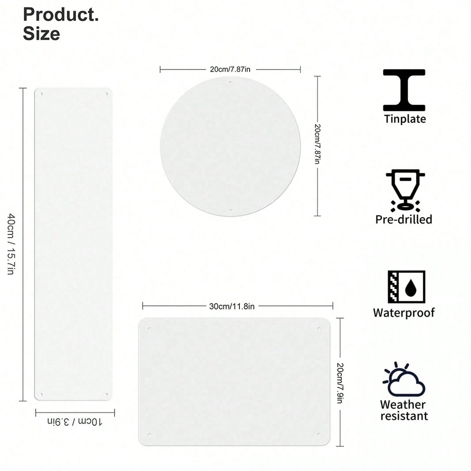 Piatto 2D - Pannello in legno  - Home Bathroom Sign recensione e prezzo