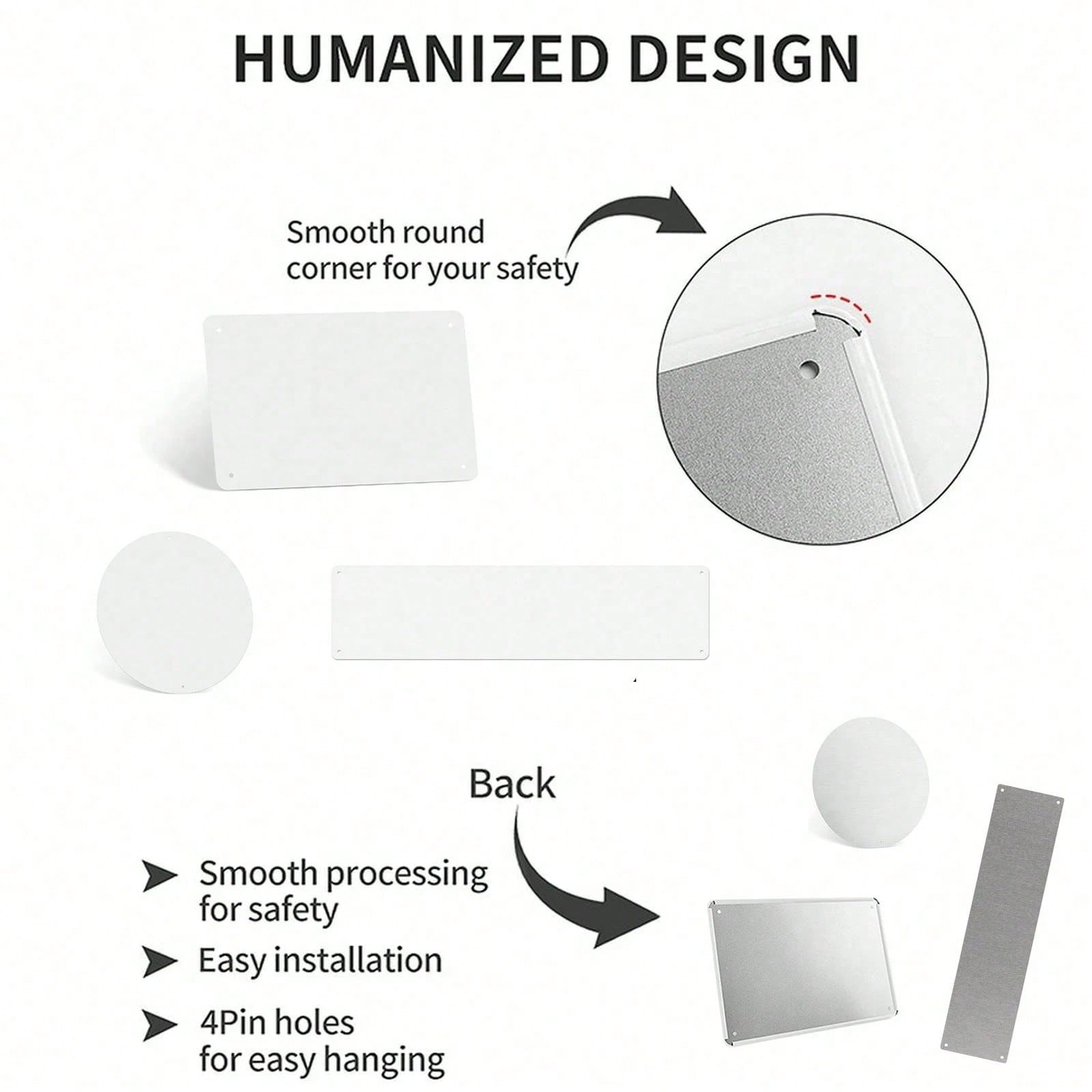 Piatto 2D - Pannello in legno  - Home Bathroom Sign recensione e prezzo