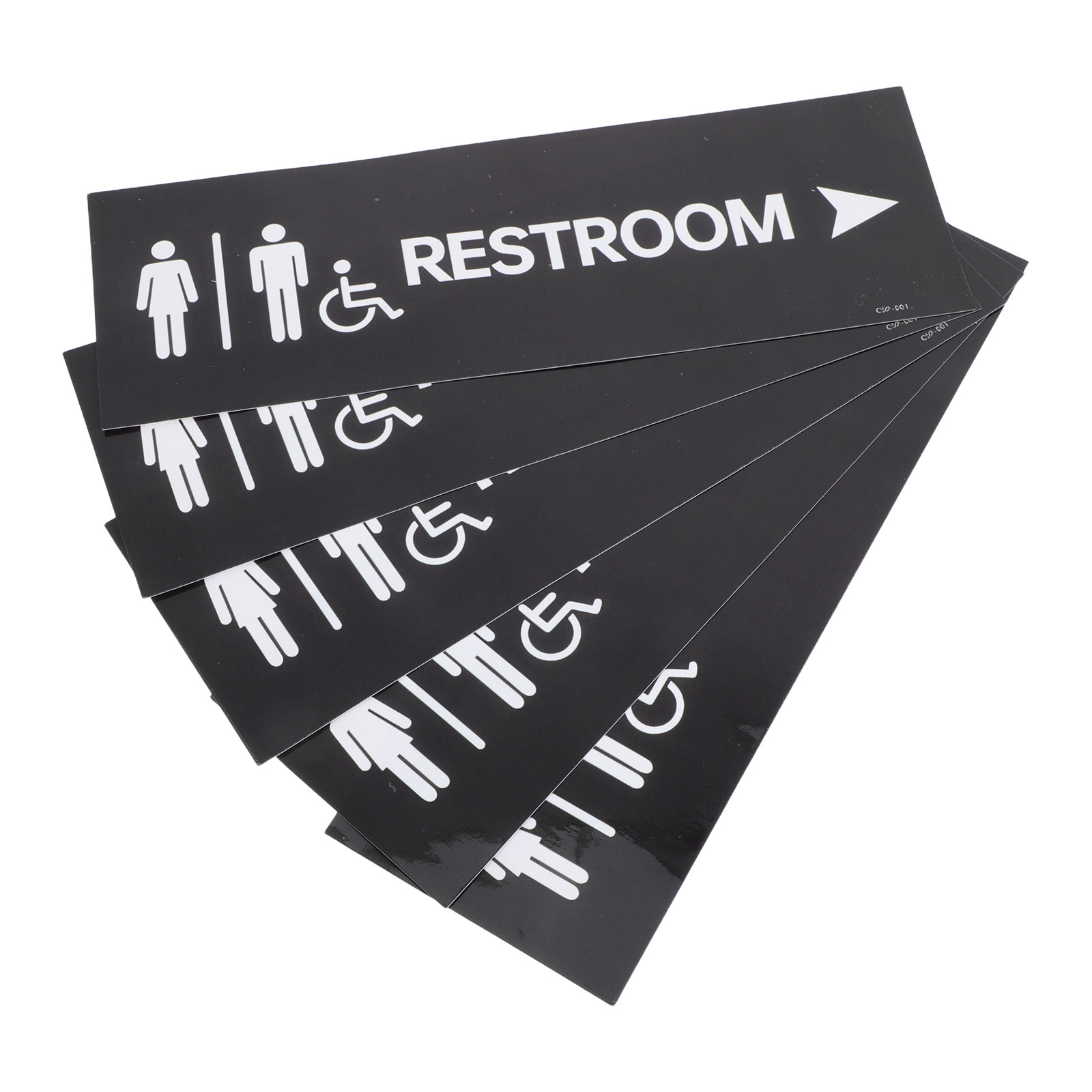 5 Pezzi Adesivi Segnaletici pe - Home Bathroom Sign recensione e prezzo