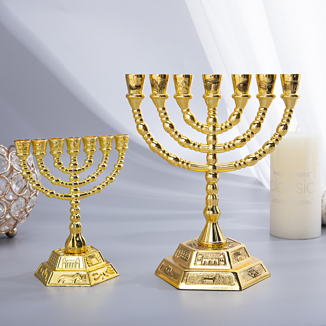 Menorah a 7 Bracci, Decorazion - Home & Bathroom Building Products Pte Ltd Reviews recensione e prezzo