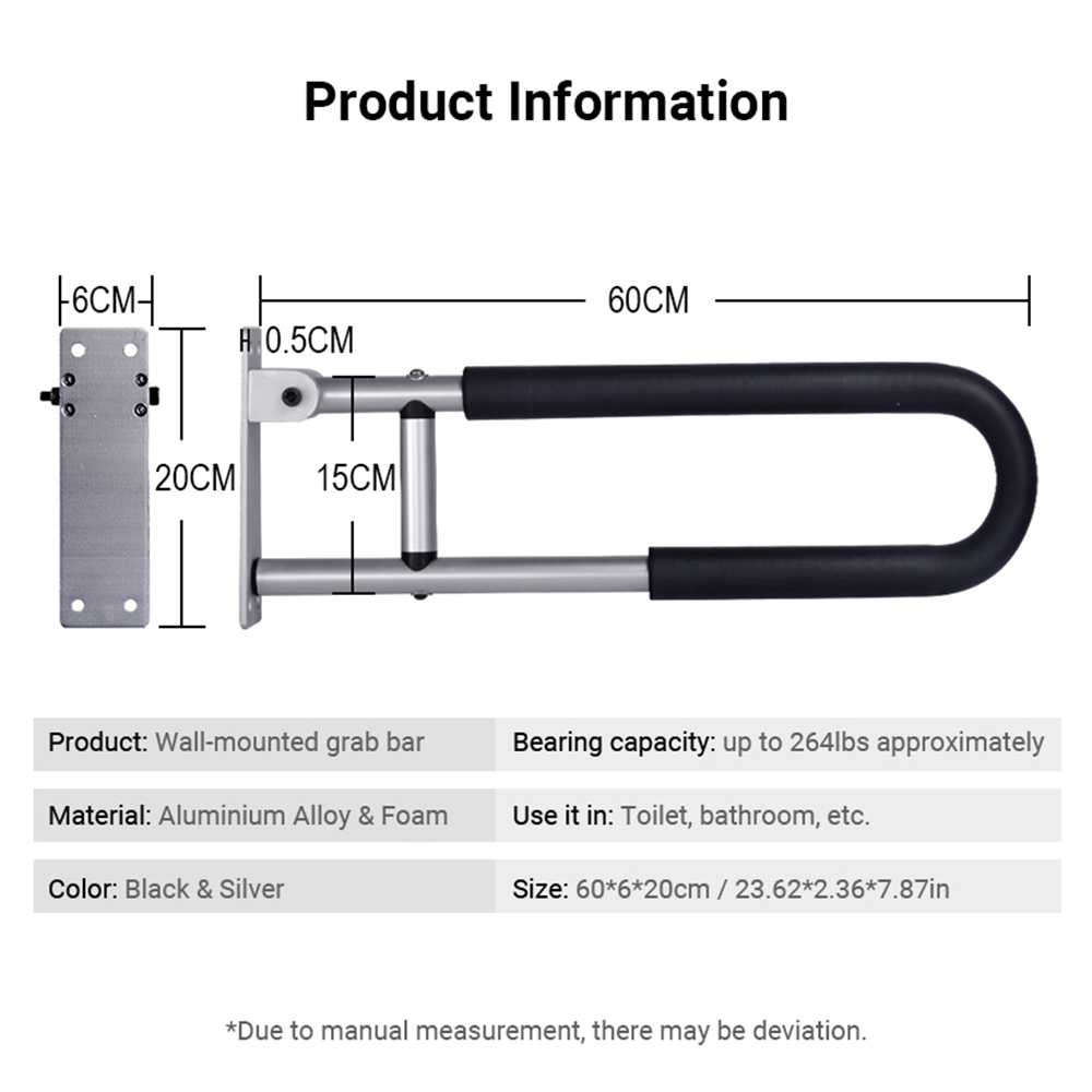 Corrimano per WC Corrimano da  - Home Bathroom Grab Bar recensione e prezzo